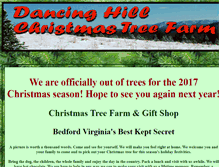 Tablet Screenshot of dancinghilltreefarm.com
